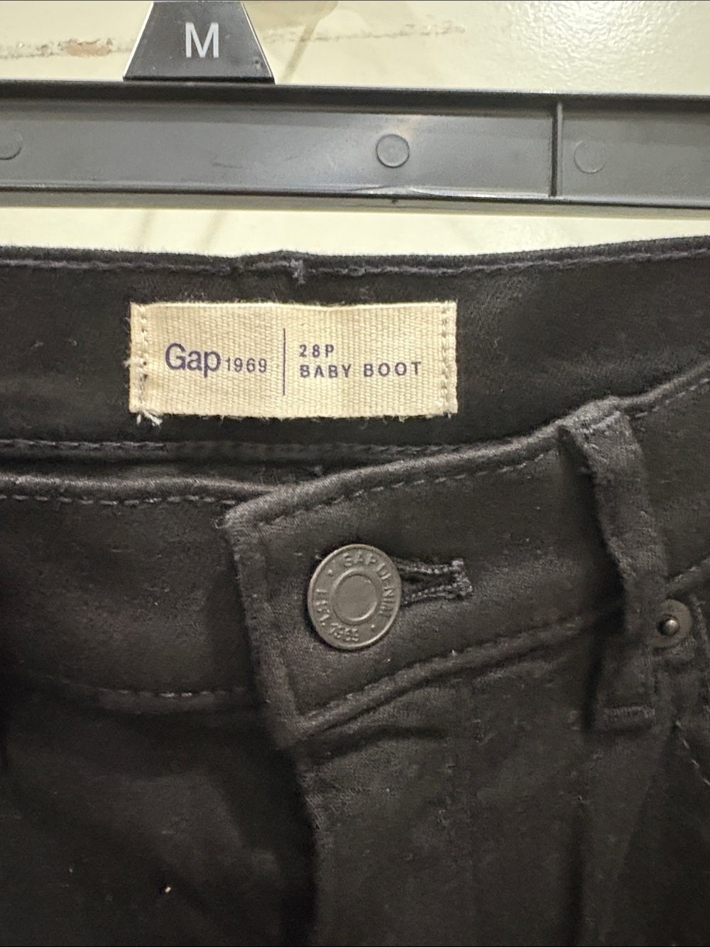 GAP Black Baby Boot High-Rise Jeans - Picture 2 of 4
